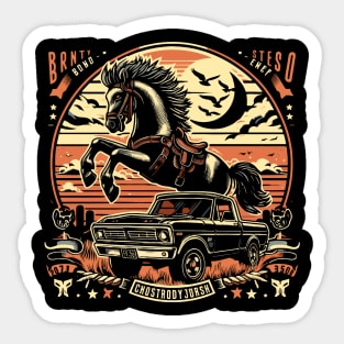 Retro Bronco Sticker